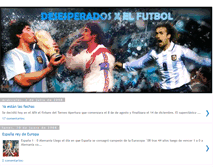 Tablet Screenshot of desesperadosxelfutbol.blogspot.com