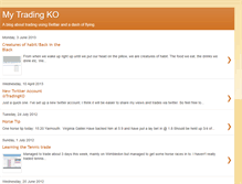 Tablet Screenshot of mytradingko.blogspot.com