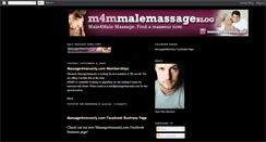 Desktop Screenshot of m4mmalemassage.blogspot.com