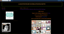 Desktop Screenshot of lightningbugcreationskits.blogspot.com