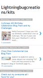 Mobile Screenshot of lightningbugcreationskits.blogspot.com