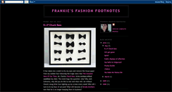 Desktop Screenshot of fashion-footnotes.blogspot.com