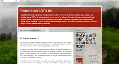 Desktop Screenshot of bitacoradelcbtis88.blogspot.com