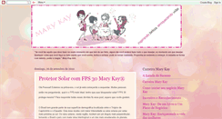 Desktop Screenshot of diretoramarykay.blogspot.com