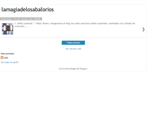 Tablet Screenshot of lamagiadelosabalorios.blogspot.com
