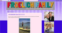 Desktop Screenshot of froelichfamily.blogspot.com