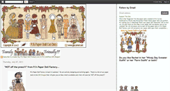 Desktop Screenshot of pjspaperdolls.blogspot.com