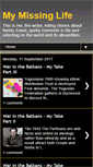 Mobile Screenshot of mymissinglife.blogspot.com