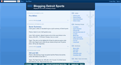 Desktop Screenshot of bloggingdetroitsports.blogspot.com