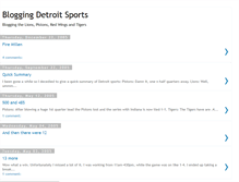 Tablet Screenshot of bloggingdetroitsports.blogspot.com