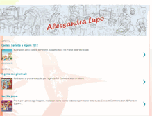 Tablet Screenshot of alessandralupo.blogspot.com