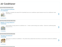 Tablet Screenshot of miniairconditioners.blogspot.com