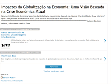 Tablet Screenshot of globalizacaonaeconomia.blogspot.com