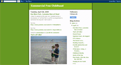 Desktop Screenshot of commercialfreechildhood1011.blogspot.com