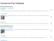 Tablet Screenshot of commercialfreechildhood1011.blogspot.com