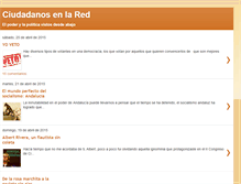 Tablet Screenshot of ciudadanosenlared.blogspot.com