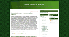 Desktop Screenshot of max-forex-technical-analysis.blogspot.com