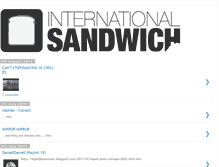 Tablet Screenshot of internationalsandwich.blogspot.com