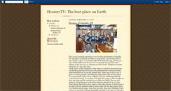 Desktop Screenshot of hooterstv.blogspot.com