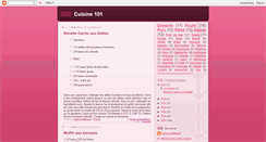 Desktop Screenshot of cuisine101.blogspot.com