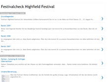 Tablet Screenshot of meinzuhausemeinhighfield.blogspot.com