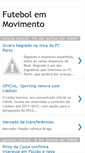 Mobile Screenshot of futebolemmovimento85.blogspot.com