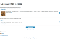 Tablet Screenshot of larosadelosvientosdeelena.blogspot.com