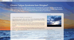 Desktop Screenshot of cfsfromshingles.blogspot.com