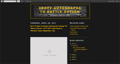 Desktop Screenshot of 4boyzautographs.blogspot.com