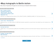 Tablet Screenshot of 4boyzautographs.blogspot.com