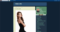 Desktop Screenshot of colbyslife.blogspot.com