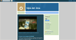 Desktop Screenshot of hijosdel-inca.blogspot.com
