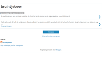 Tablet Screenshot of bruintjebeer-bruintjebeer.blogspot.com