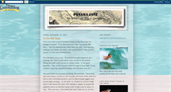 Desktop Screenshot of panamajane.blogspot.com