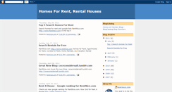 Desktop Screenshot of homesforrentin.blogspot.com