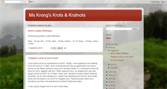 Desktop Screenshot of mskrong.blogspot.com