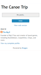 Mobile Screenshot of canoetriplessons.blogspot.com