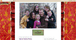 Desktop Screenshot of jeffanddonnamercerfamily.blogspot.com