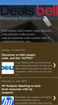 Mobile Screenshot of onlinecoupon-dealsbell.blogspot.com