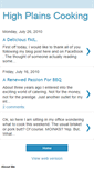 Mobile Screenshot of highplainscooking.blogspot.com