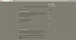 Desktop Screenshot of pixel-sized.blogspot.com