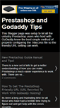 Mobile Screenshot of prestashop-godaddy.blogspot.com