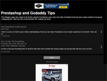 Tablet Screenshot of prestashop-godaddy.blogspot.com