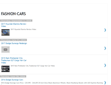 Tablet Screenshot of fashioncarsonline.blogspot.com