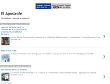 Tablet Screenshot of elapostrofe.blogspot.com