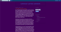 Desktop Screenshot of lindsayloveslondon-lindsay.blogspot.com