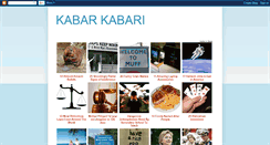 Desktop Screenshot of kabarkabariblog.blogspot.com