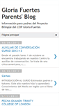 Mobile Screenshot of gloriafuertesparentsblog.blogspot.com