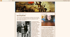 Desktop Screenshot of parisonmymind.blogspot.com