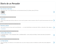 Tablet Screenshot of diariodeunpensador.blogspot.com